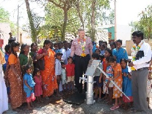 Around the well in India